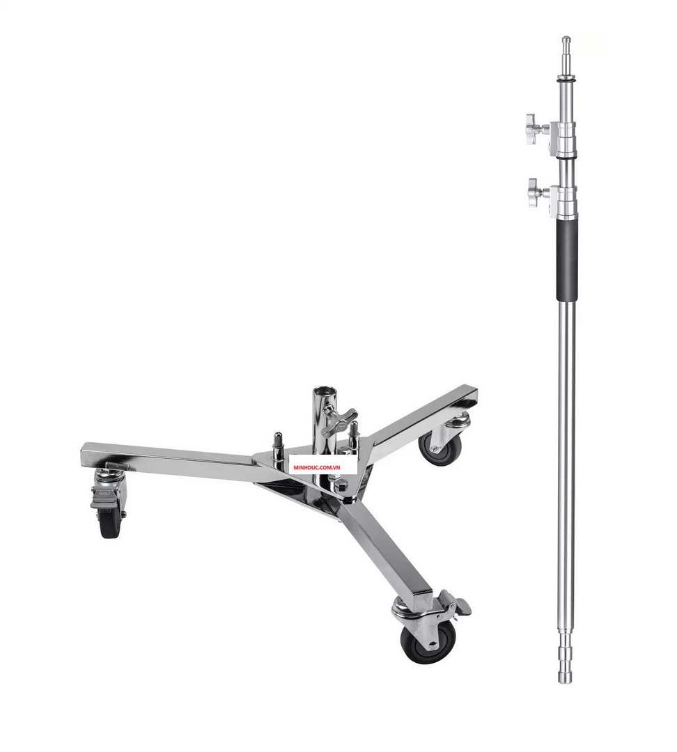 Chân INOX Run Way EM-330T Bánh xe E.PRO